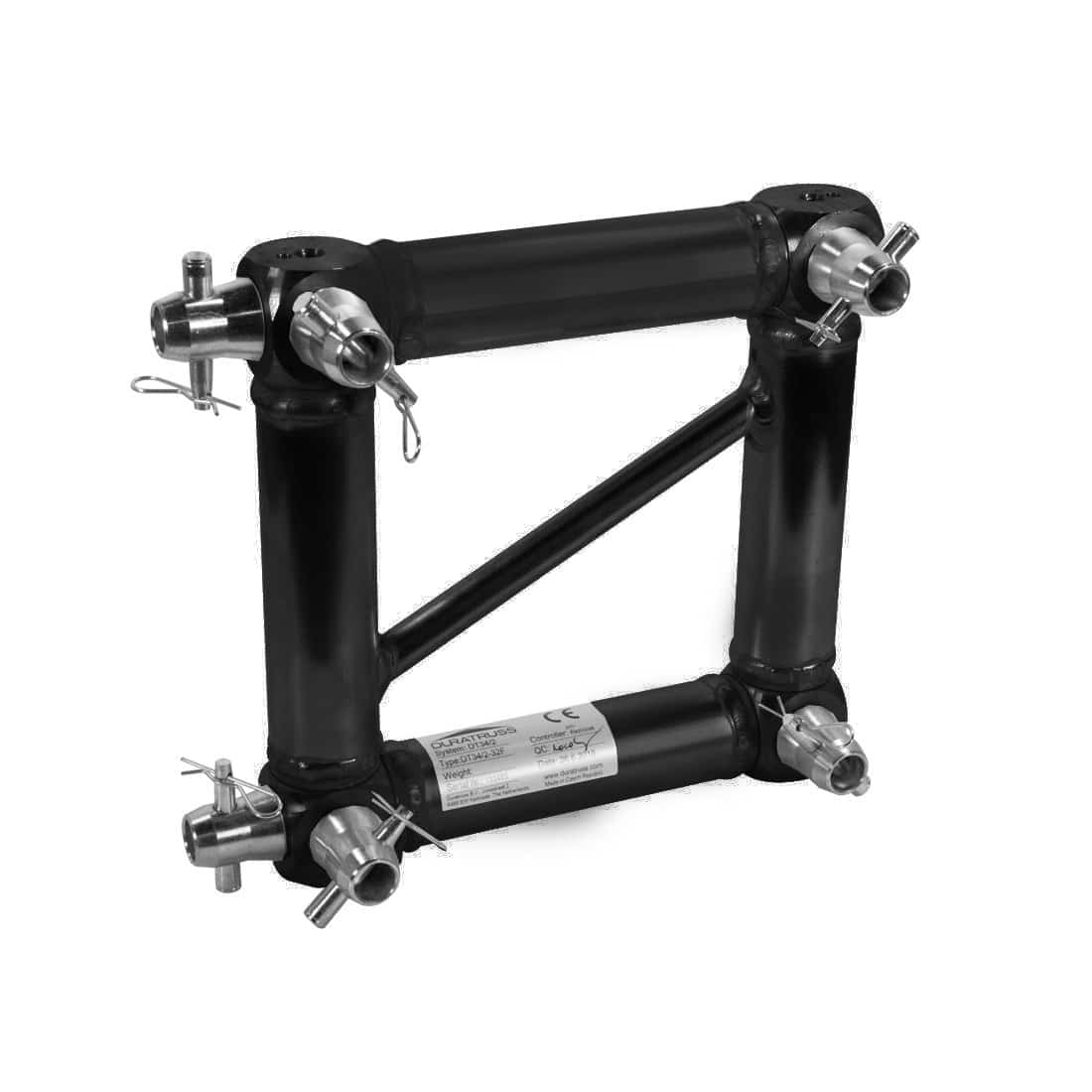 DT 34/2-DT 32/2 Adapter Frame Black - Image 2